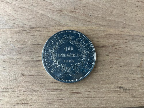 Pièce francs argent - 10,