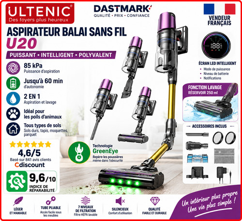 Aspirateur balai sans fil - balai,