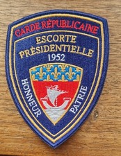 Ecusson Collector Escorte Présidentielle