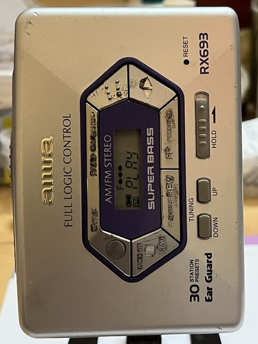 Aiwa rx693 radio cassette - 🟡aiwa, radio-cassette