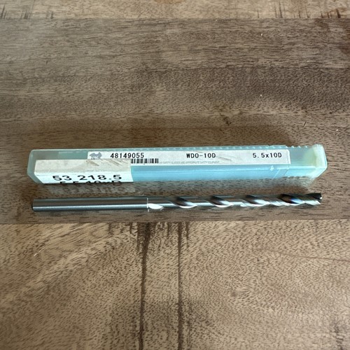 Foret carbure 5mm 10xd - carbure,