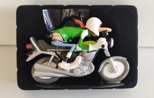 Figurine moto résine - figurine, joe