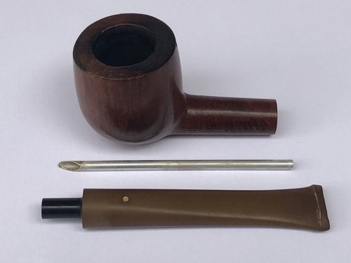Ancienne pipe bois signée - ancienne,