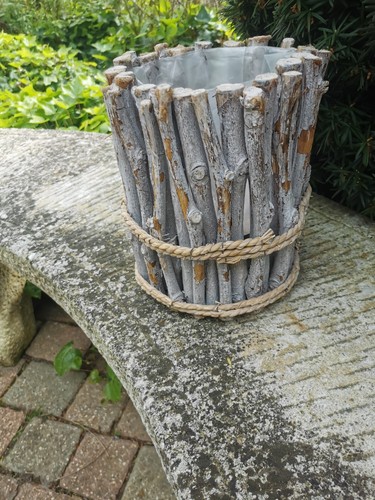 Cache pot bois - en,