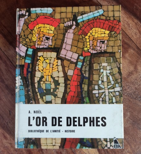 Livre vintage de delphes - livre, l'or