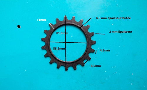 Vintage cycle pignon - pignon, fixe