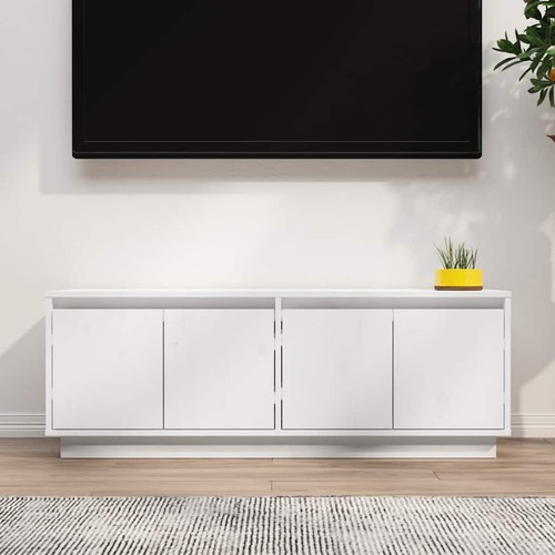 Meuble blanc 110x34x40 cm - tv,