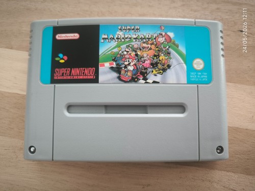 Super mario kart snes - super,