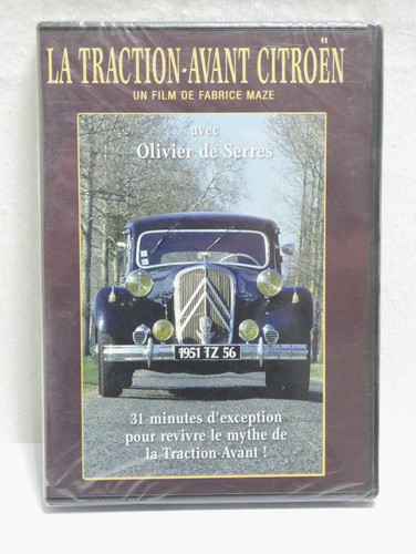 Dvd citroen traction avant - traction,