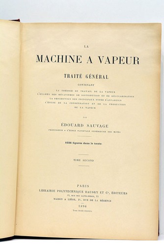 Sauvage machine vapeur - machine, a