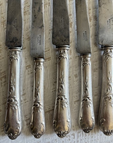 Metal argent couteaux de - 12,