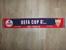 !! Ancienne echarpe foot vintage LILLE LOSC SEVILLE SEVILLA Envoi GRATUIT !!