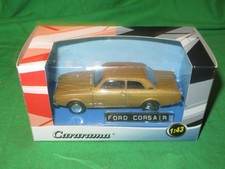 Hongwell Cararama Ford Corsair 2 door gold 1/43rd scale diecast VGC boxed
