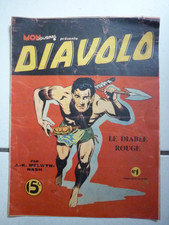 MON JOURNAL /  DIAVOLO / NUMEROS  1     LE DIABLE ROUGE / 1948
