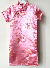 Magnifique Robe Chinoise Rose