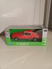 FORD MUSTANG GT ROUGE 1967 Welly 1/24