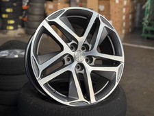 Genuine Used 18x8 Peugeot 308 (4 Wheel) 5x108 3008 408 2008 5008 508 Grey