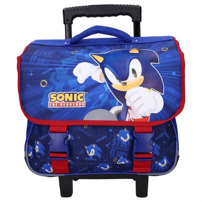 Cartable roulettes sonic - cartable,