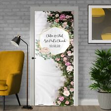 Mariage Fête Décoration -blush Guirlande - Personnalisé Texte Porte Bannière