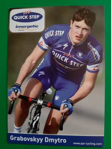 Cyclisme carte cycliste dmytro - carte,