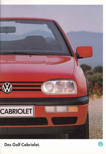 Catalogue brochure golf - vw,