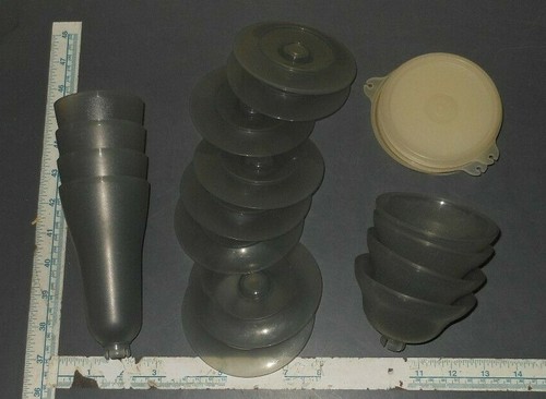 Vintage tupperware parfait - parfait, &
