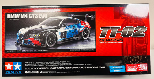 Tamiya kit tt02 bmw - m4, gt3