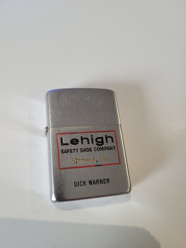 Rare zippo lehigh - zippo, shoes