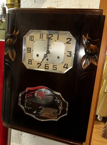 Beautiful antique wall clock - beautiful,
