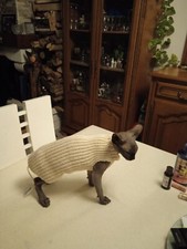 Manteau  Chat Nu Pur Coton