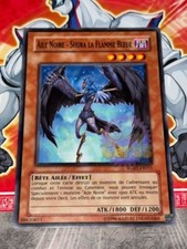 Yu Gi Oh BLACK WING Card - SHURA THE BLUE LAZY RGBT-FR011