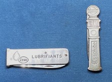 Lot de 2 couteaux ESSO assez
