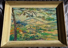 C de Crépy : Huile sur