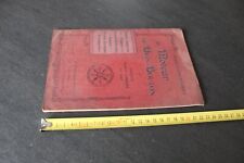 (132B) Applications Moteur DE DION BOUTON essence alcool carburé gaz 1904