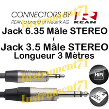 Câble Jack 3.5 Male STEREO