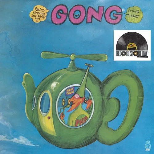 Gong flying teapot - gong,
