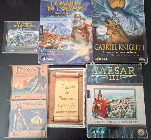 Lot jeux big box - lot, sierra