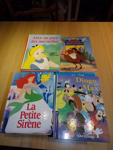 Lot livres walt disney - de,