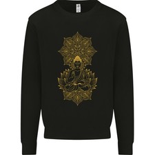 Mandala Buddha Art Hommes Pull