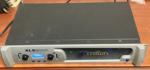 Crown xls2000 channel - crown,