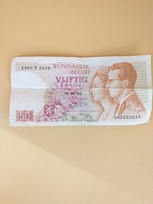 Billet Belge 50 Francs (50 F)