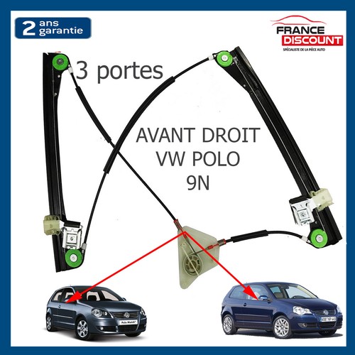 Mecanisme leve vitre avant - leve,