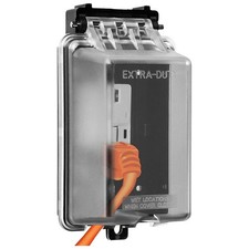 Couvercle de Prise Extérieure, Couvercle de Prise Extérieure Simple, Boîtie3722