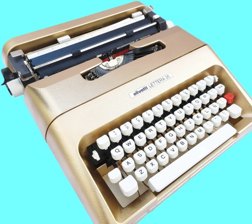 Machine écrire olivetti - machine, à