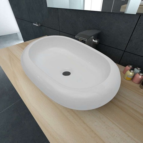 Lavabo forme ovale - en,