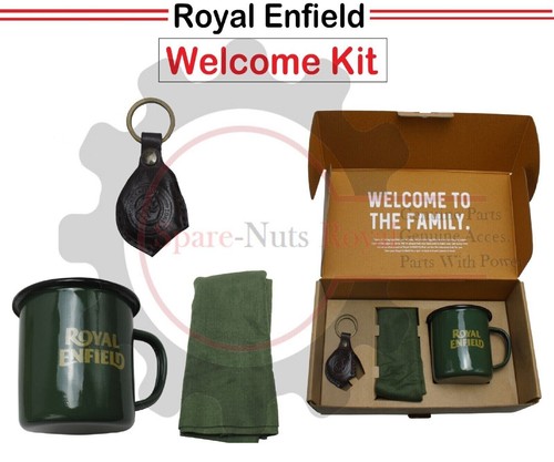 Royal enfield welcome kit - enfield, kit"