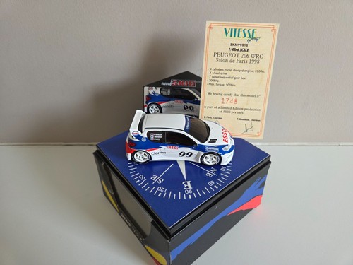 Skid peugeot 206 wrc - 1/43,