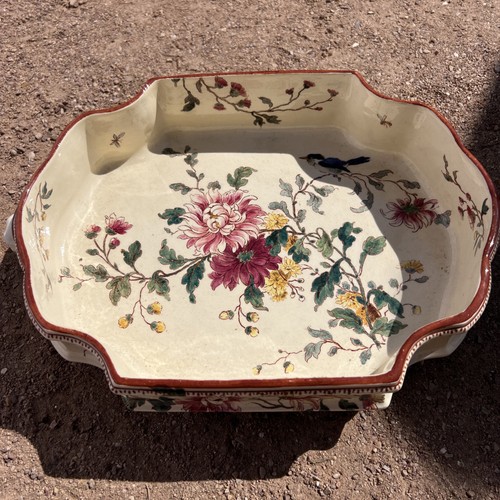Plat creux gien - plat, ancien