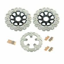 pr Suzuki GSXR750W GSXR1100 W 93-96 Disques de frein Avant Arrière et Plaquettes