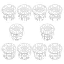  Lot de 10 cages d'élevage en plastique pour pinsons, canaris, perroquets,